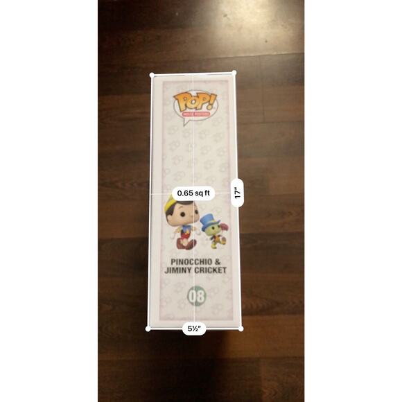 Funko POP! Movie Posters: Disney 100 - Pinocchio & Jiminy Cricket #08